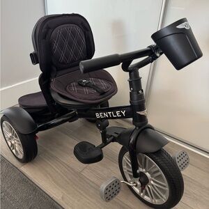 Bentley Black Kids Ride-On Tricycle